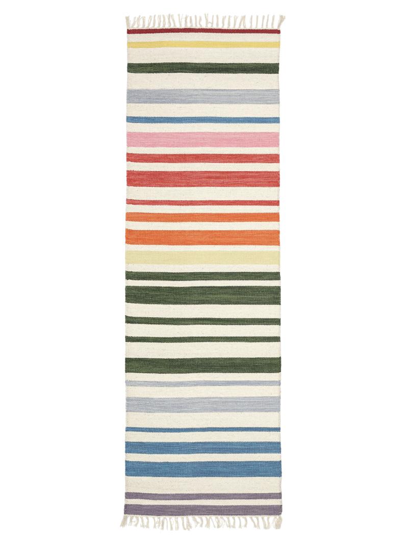 Rainbow Stripe - Wit