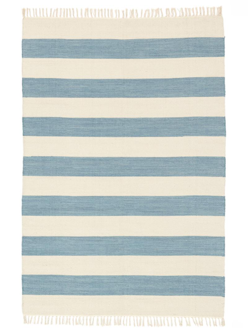 Cotton stripe - Lichtblauw