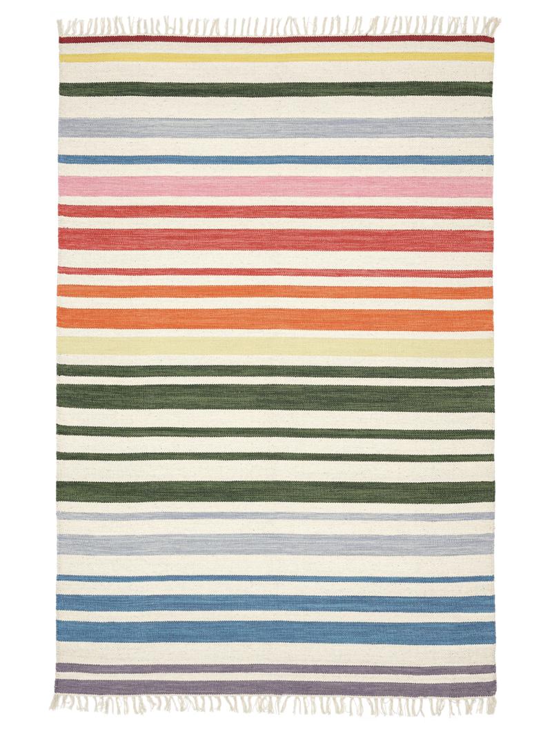 Rainbow Stripe - Wit