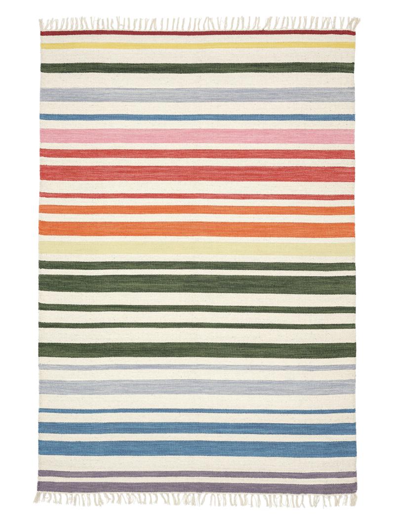 Rainbow Stripe - Hvid
