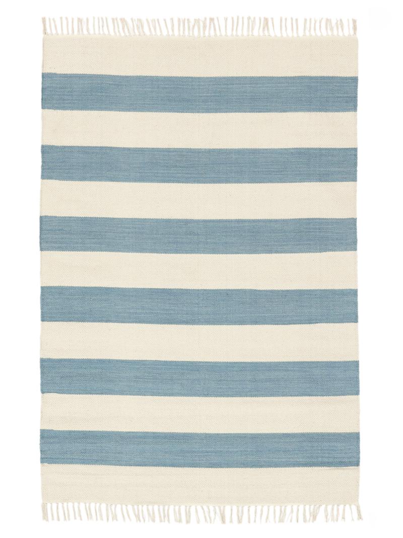 Cotton stripe - Lichtblauw