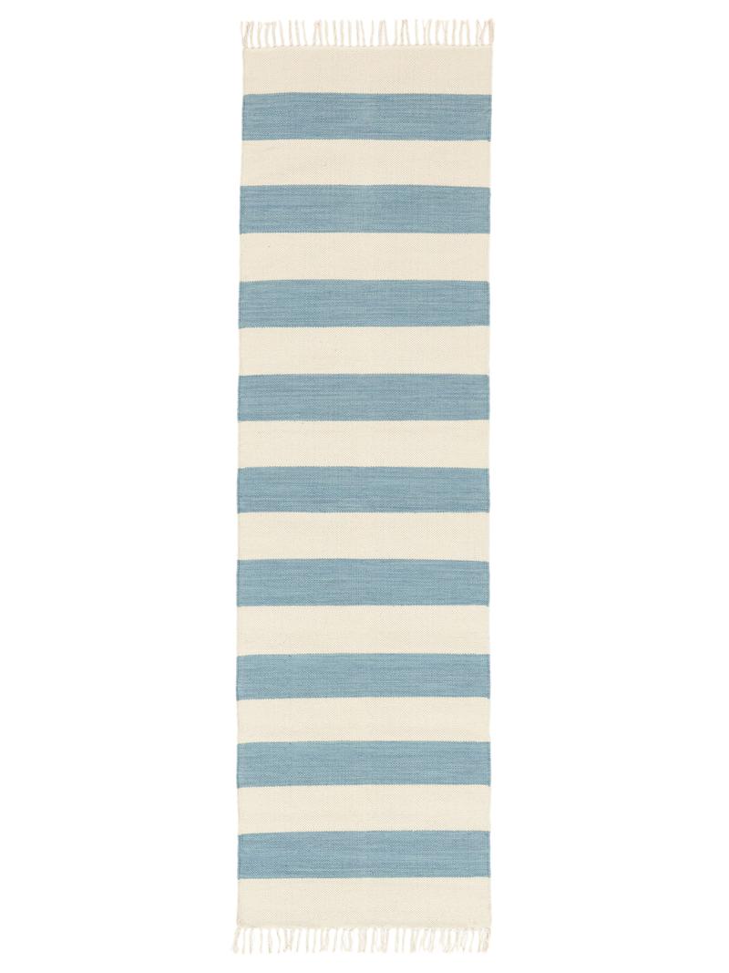 Cotton stripe - Lichtblauw