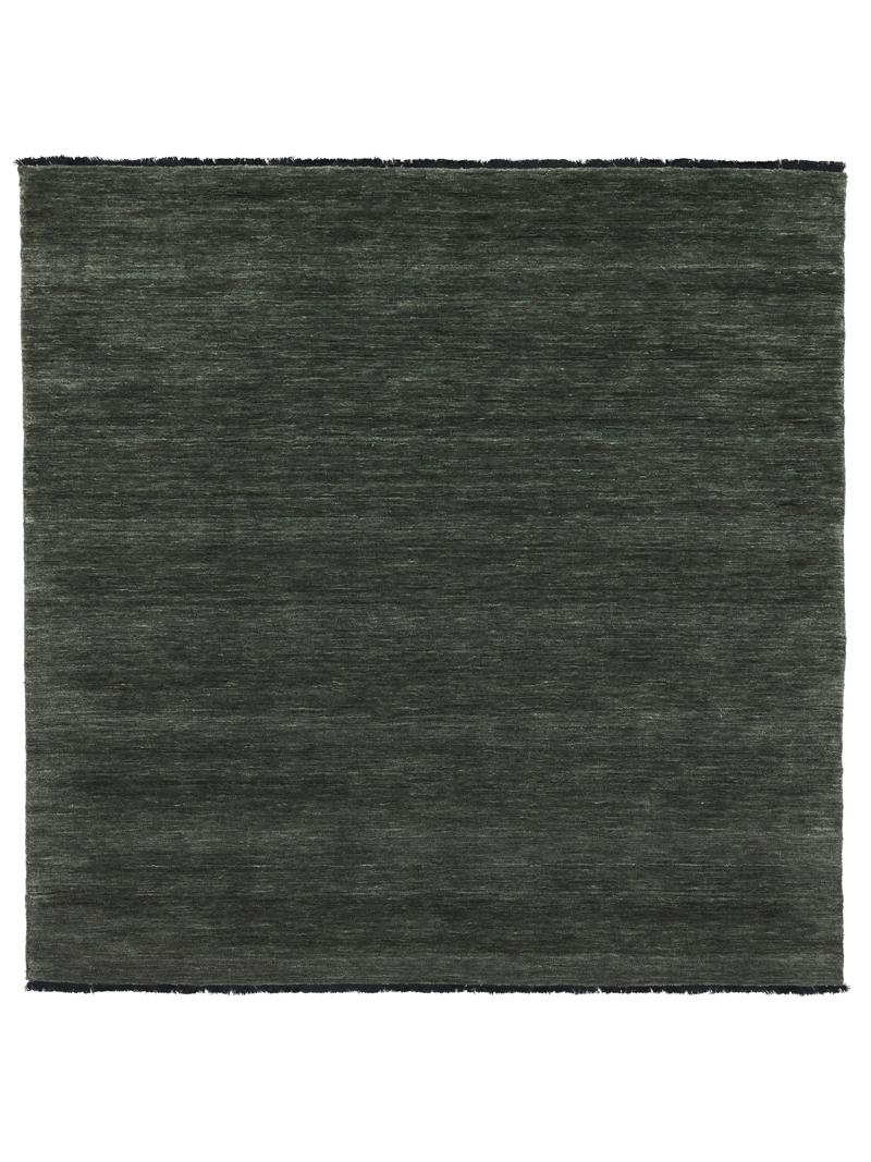Handloom fringes - Zwart / Grijs