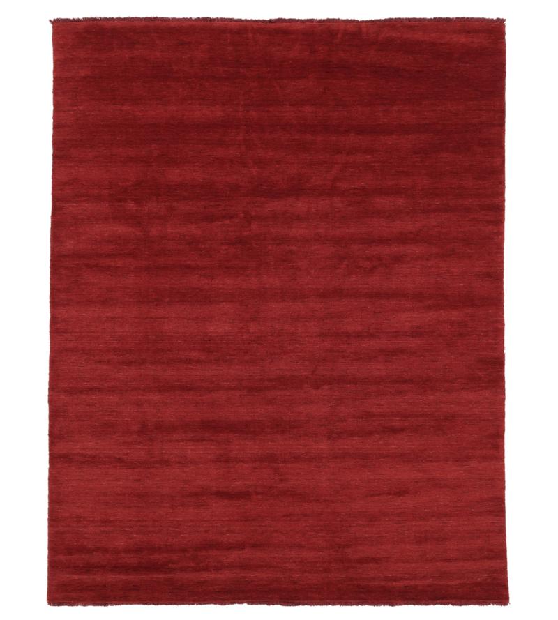 Handloom fringes - Dark red
