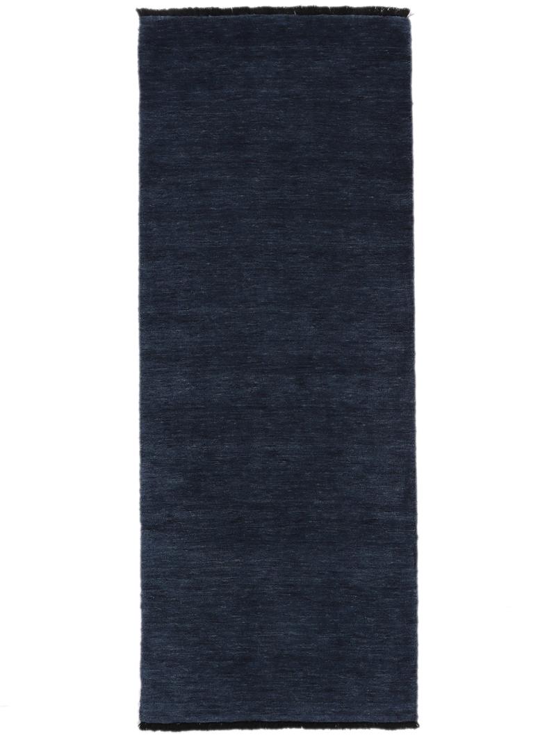 Handloom fringes - Dark blue