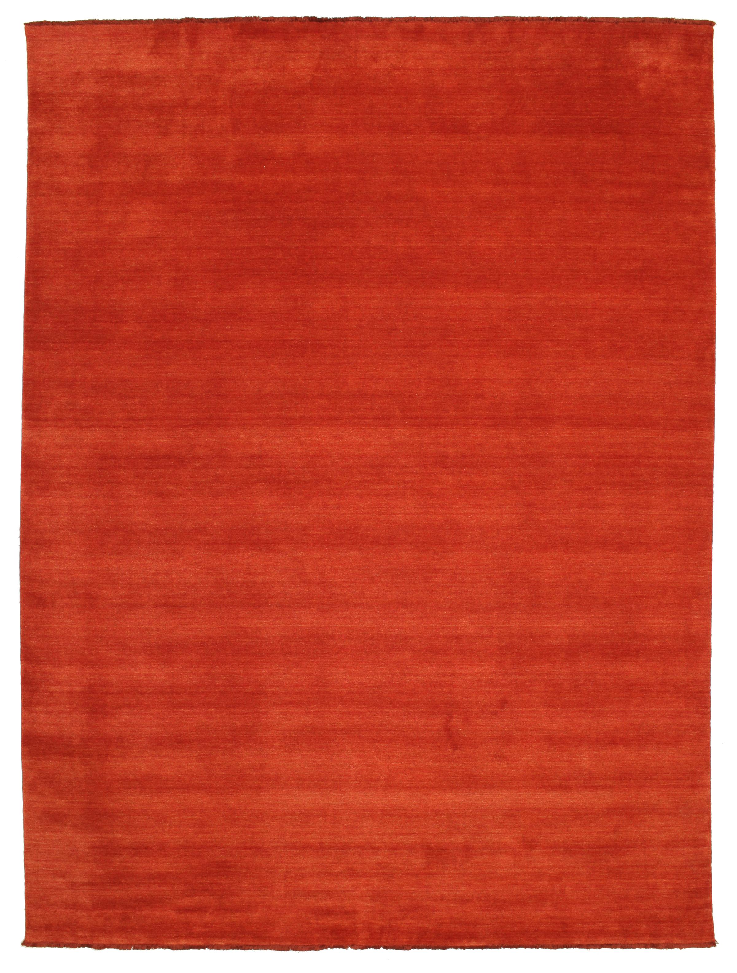 Rugvista premium - Handloom fringes - Rost / Rot 300 x 400 cm ...