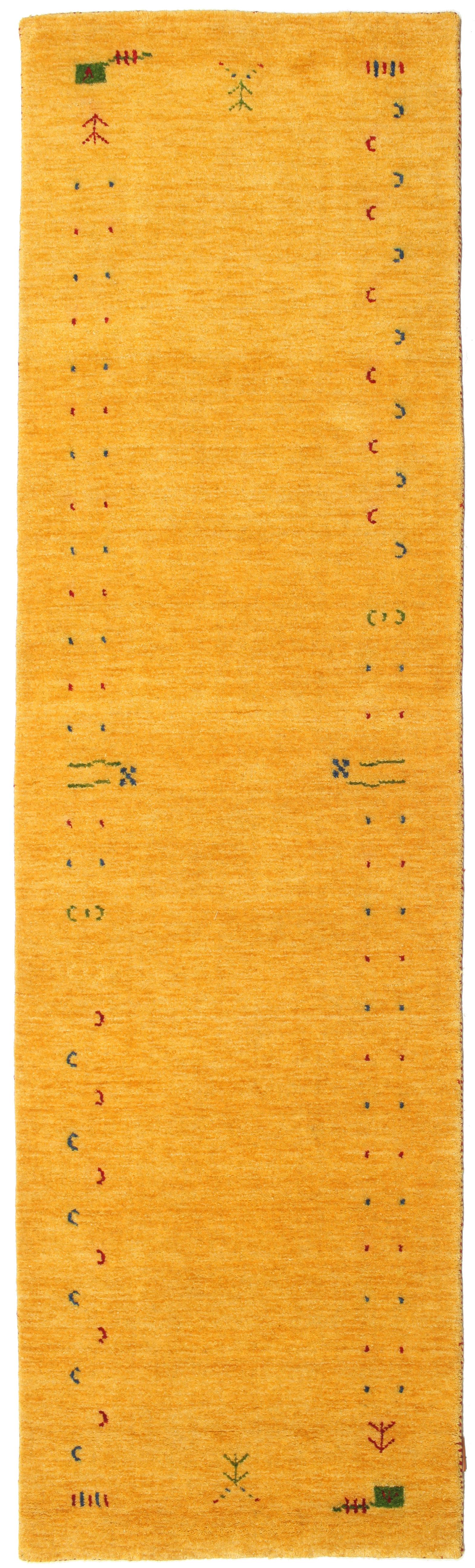Tappeto Gabbeh RugVista - Passatoia Orientale In Lana 80x250 Cm