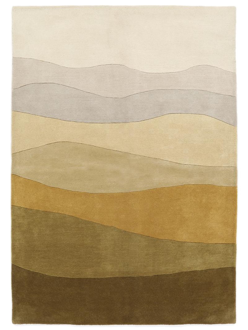 Feeling Handtufted - Mosterd Geel