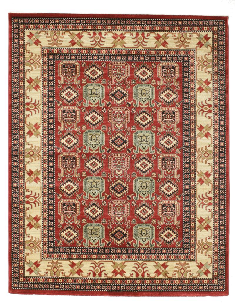 Kazak Simav - Rood / Beige