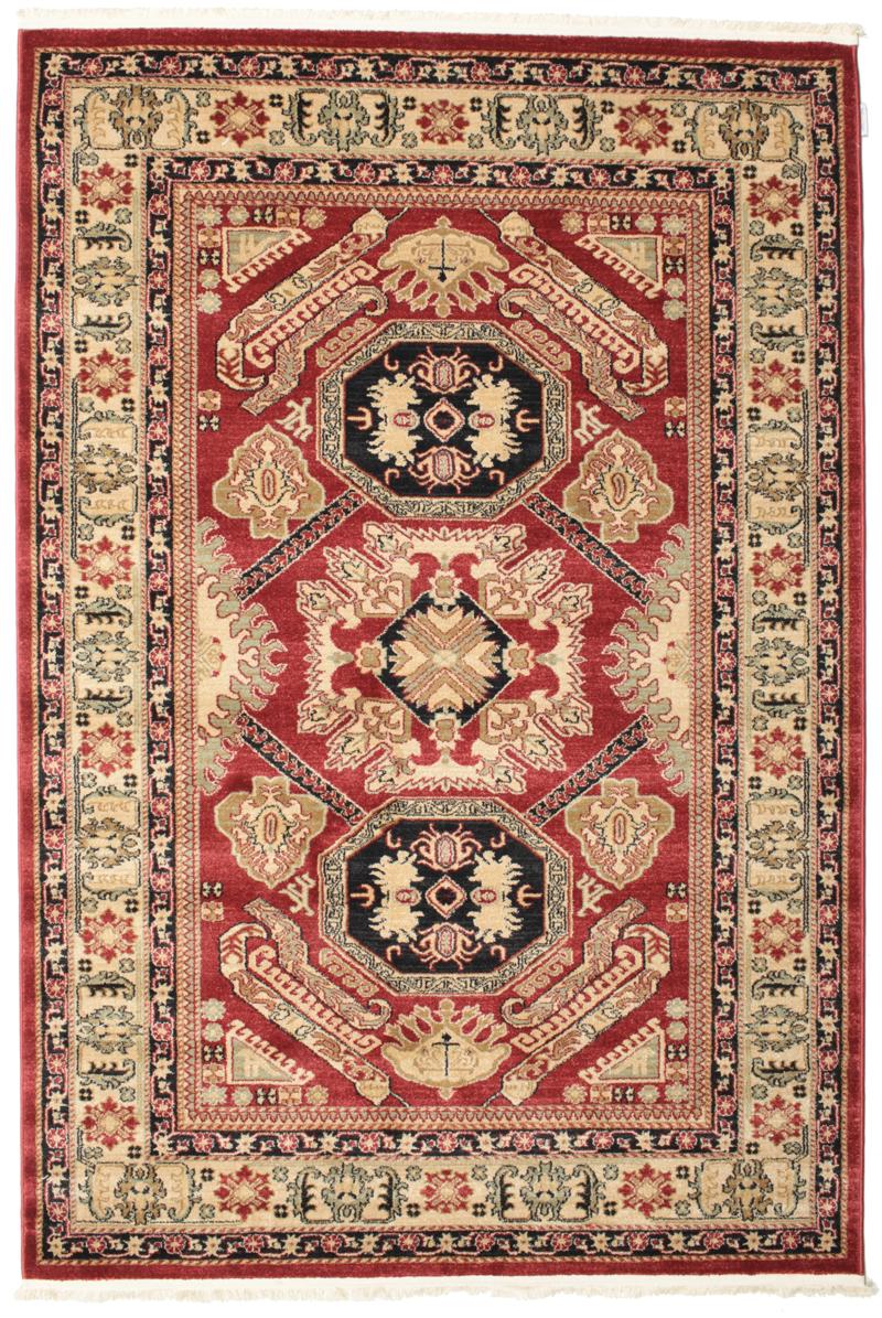 Kazak Mirvan - Rød / Beige