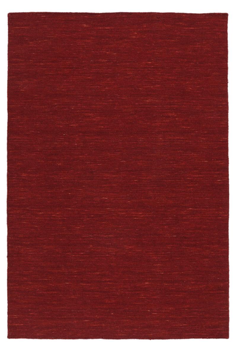 Handloom flat - Donkerrood