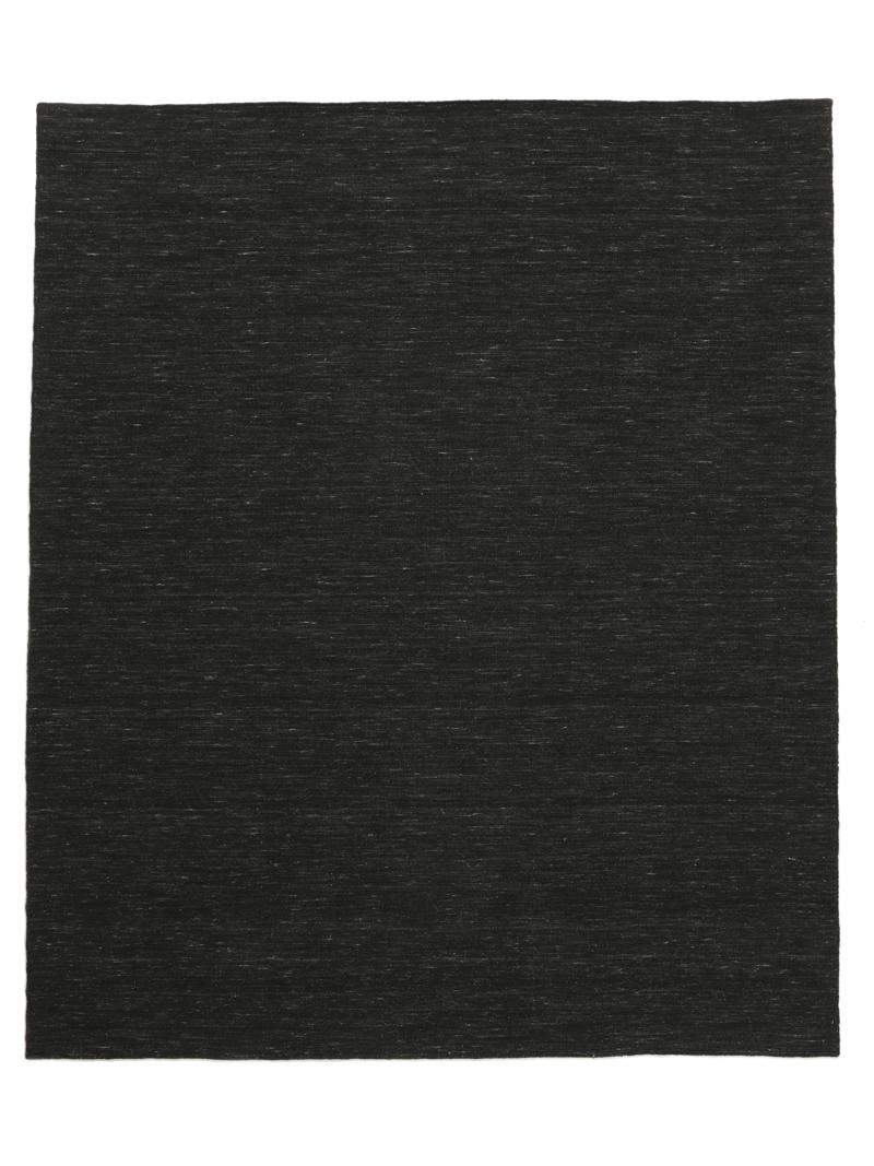 Handloom flat - Zwart