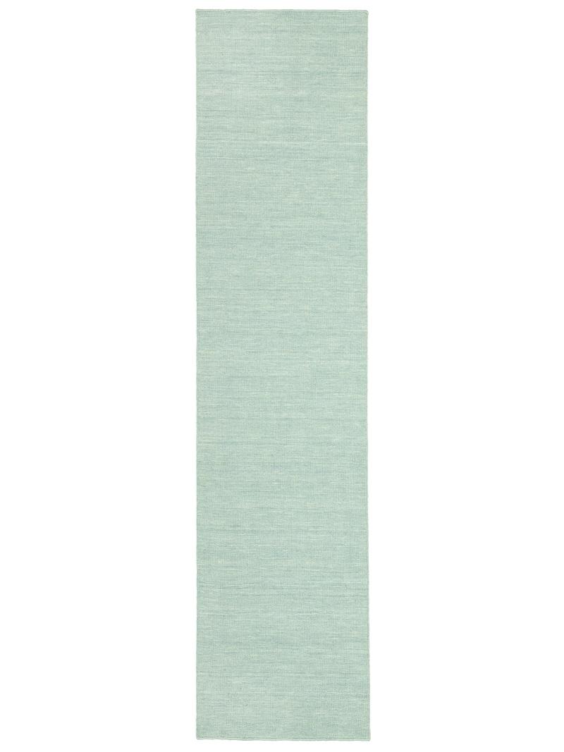 Handloom flat - Mintgroen