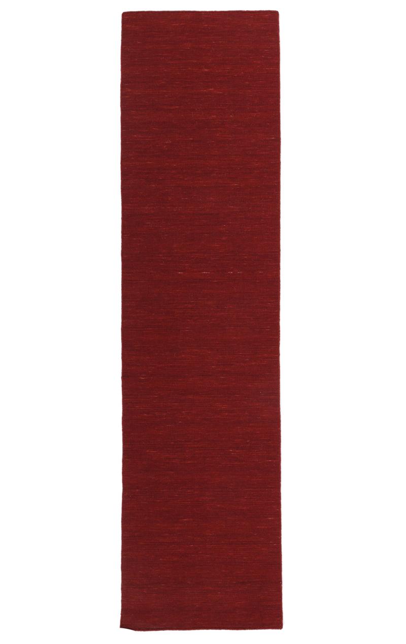 Handloom flat - Donkerrood