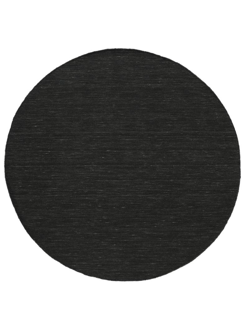 Handloom flat - Zwart
