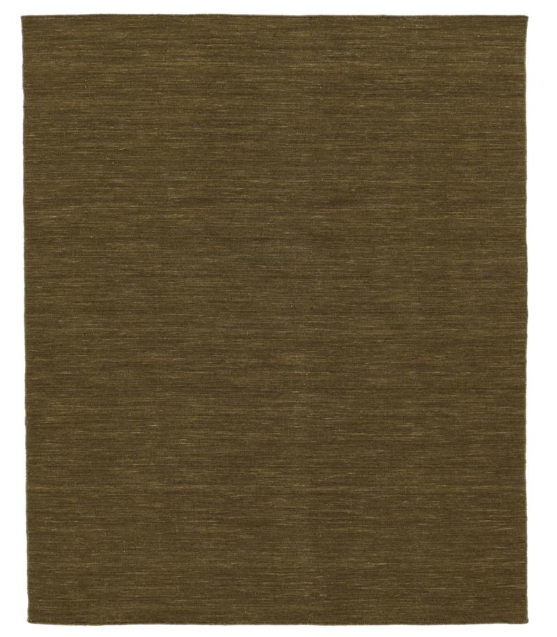 Handloom flat - Olivengrøn