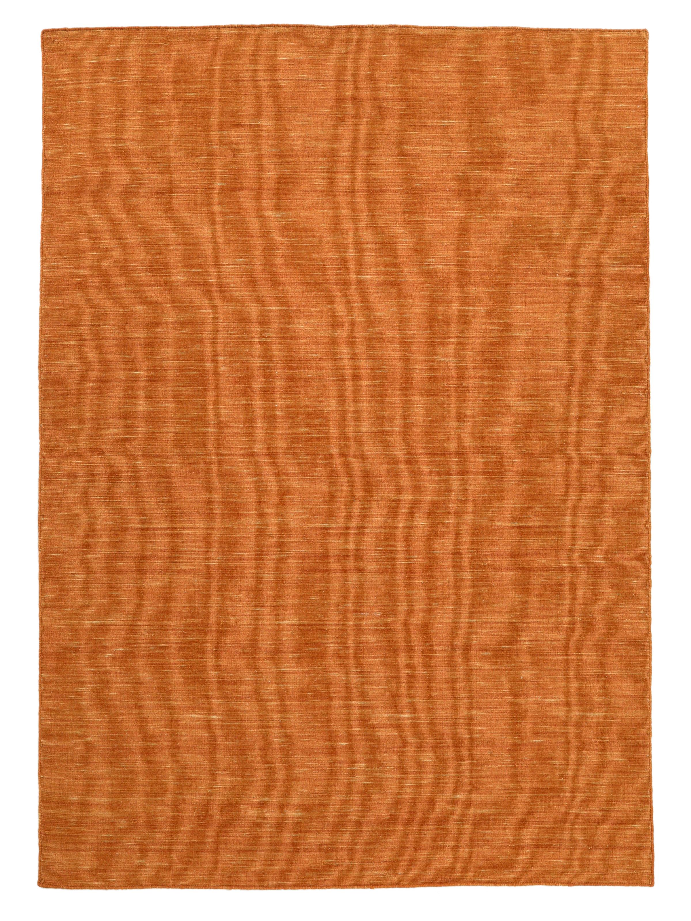 Rugvista core kelim loom orange 140 x 200 cm wool rug rugvista