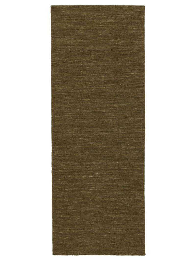 Handloom flat - Olijfgroen