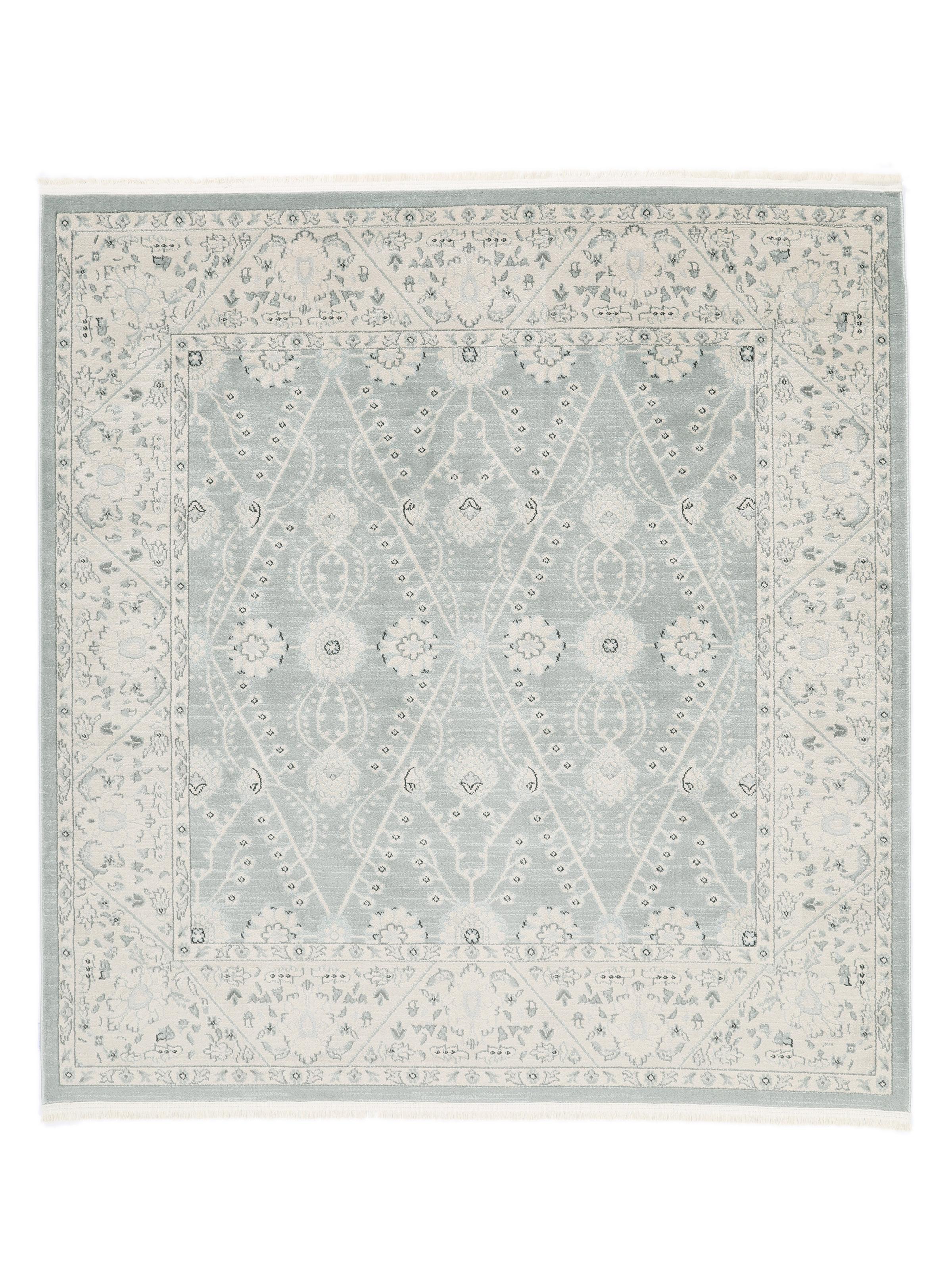 Rugvista core - Ziegler Madison - Light Blue / Cream Beige 200 x 200 cm ...