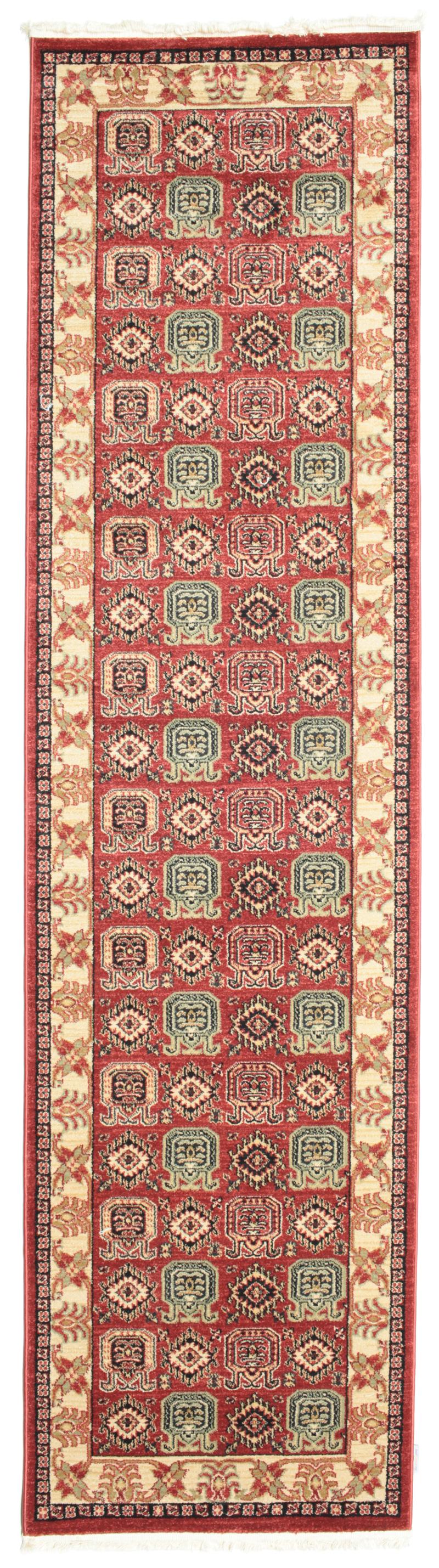 Kazak Simav - Rood / Beige