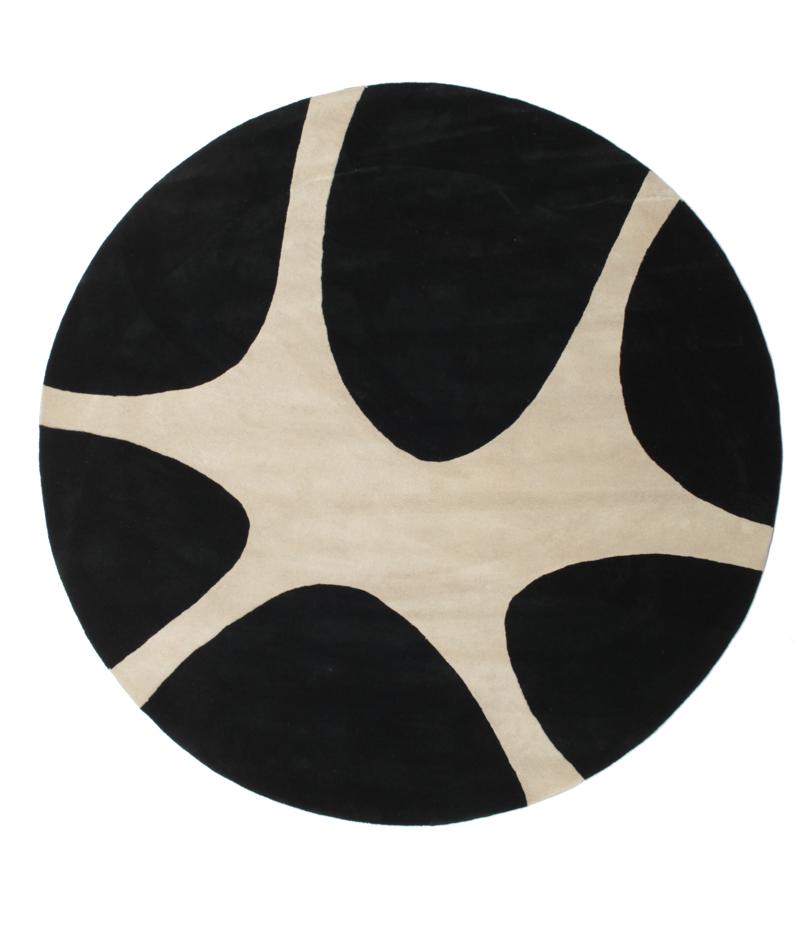 Stones Handtufted - Zwart