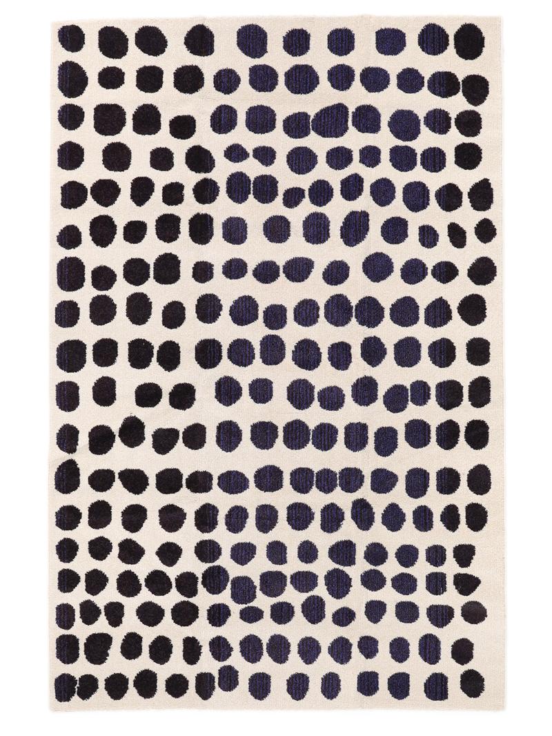Square - Beige / Azul Oscuro