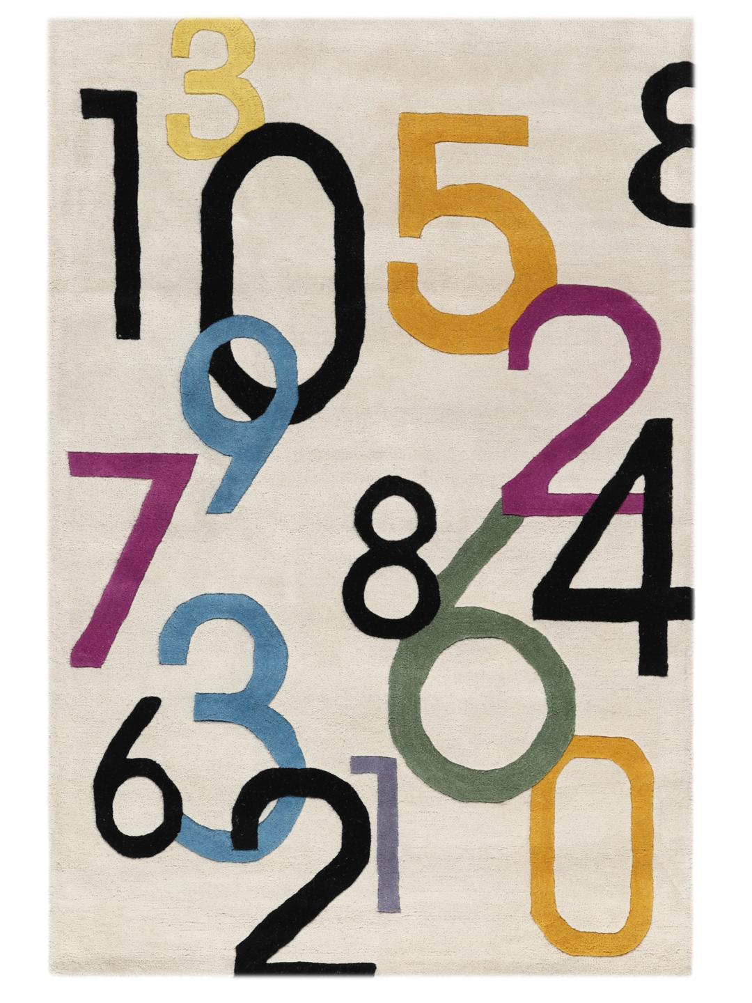 
    Lucky Numbers - Bianco avorio - 100 x 160 cm
  