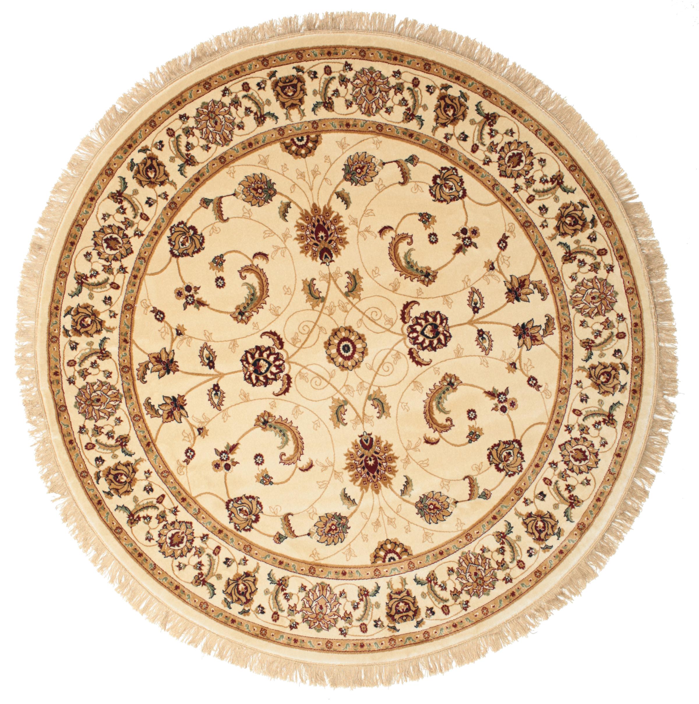 Rugvista core - Sarina - Beige, Round Ø 200 cm Rug - Rugvista