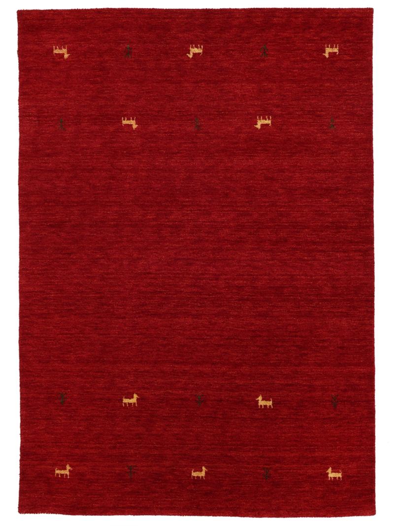 Gabbeh loom Two Lines - Rood