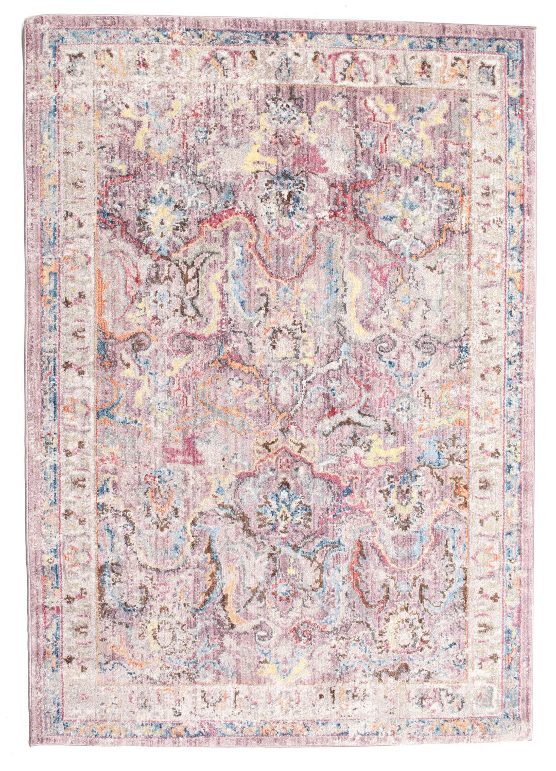 Tamayo - Purper / Multicolor - 140 x 200 cm