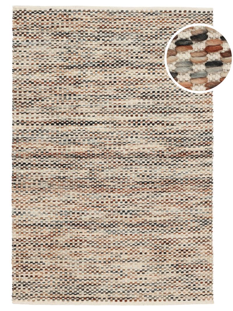 Pebbles - Rustrød / Brun