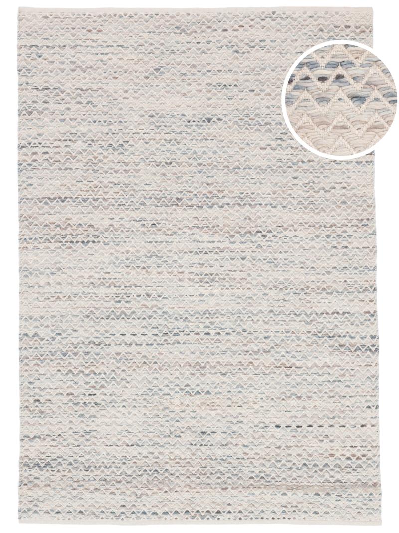 Chevron Waves - Crème beige / Greige