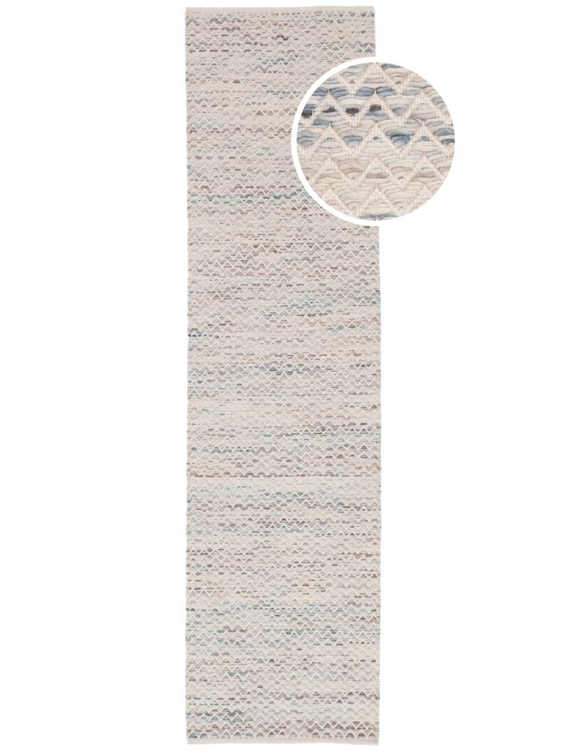 Chevron Waves - Crème beige / Greige