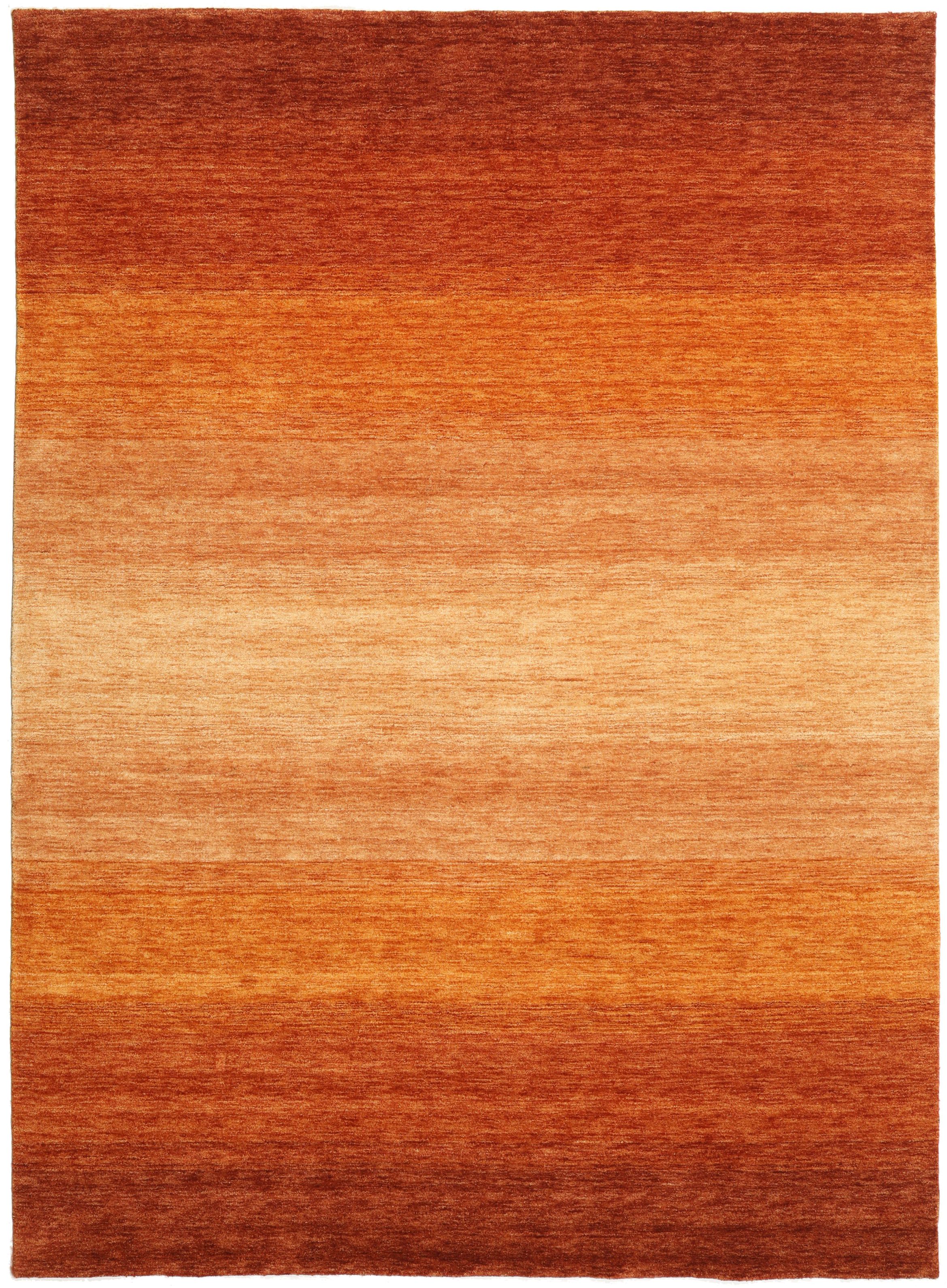 Tapis Gabbeh Rainbow - 230x160 Cm, Laine Douce, Tissé Main - Salon, Salle à Manger, Chambre - Rouge Vif, Certifié OEKO-TEX - 3