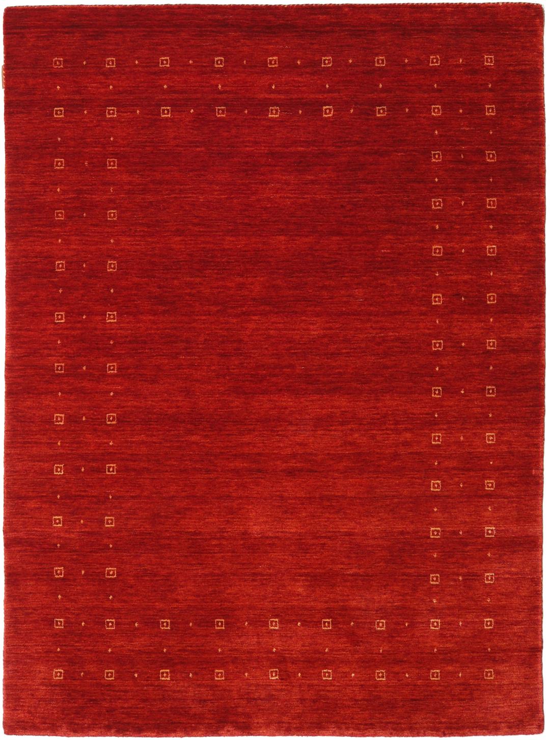 Loribaf Loom Fine Delta - Vermelho - 140 x 200 cm