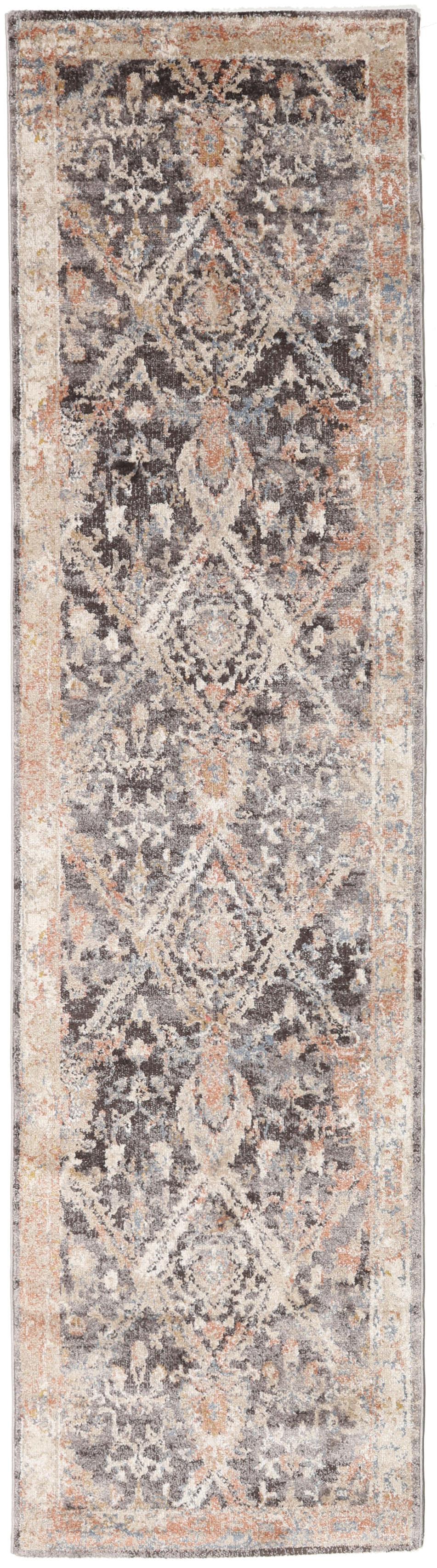 80 Diameter Rug Rugvista core - Talitha - Dark Brown, Runner 80 x 300 cm Rug - Rugvista