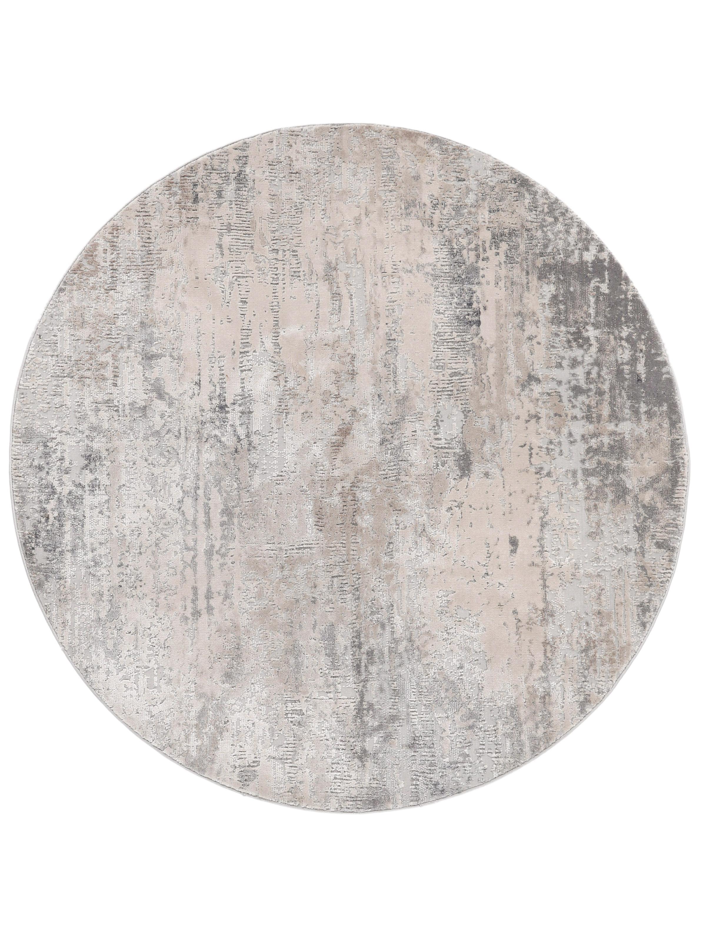 Rugvista core - Ritz - Light Grey, Round Ø 150 cm Rug - Rugvista