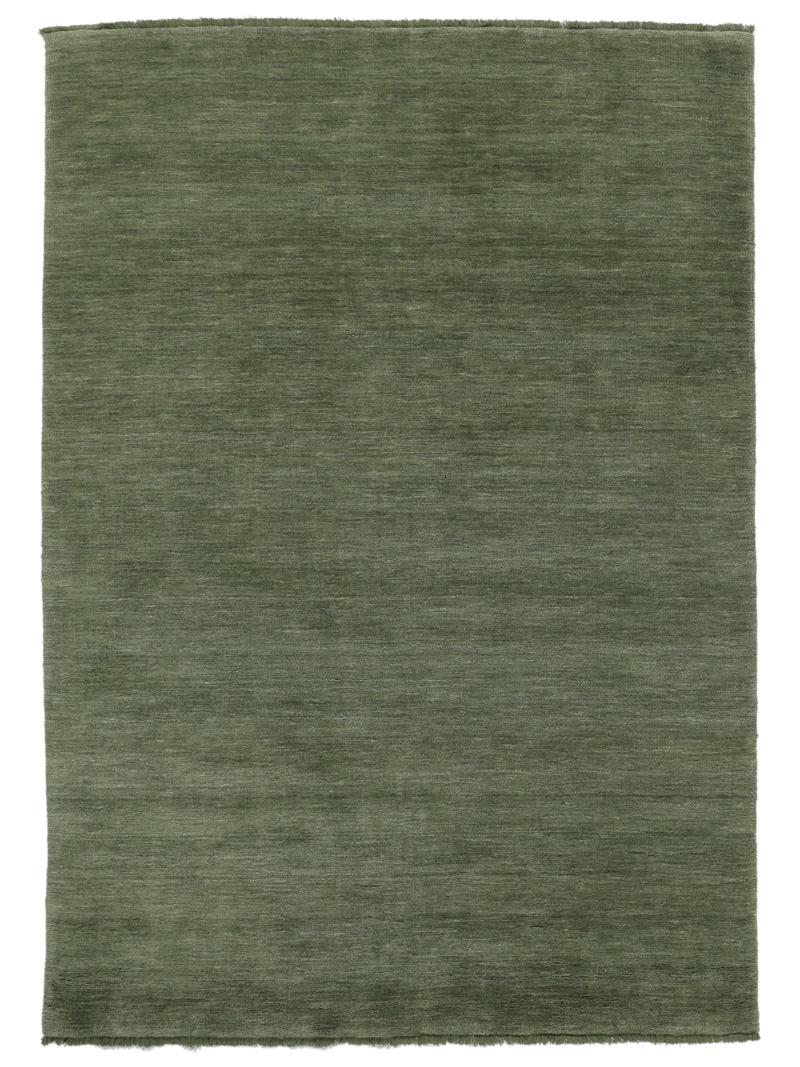 Handloom fringes - Bosgroen