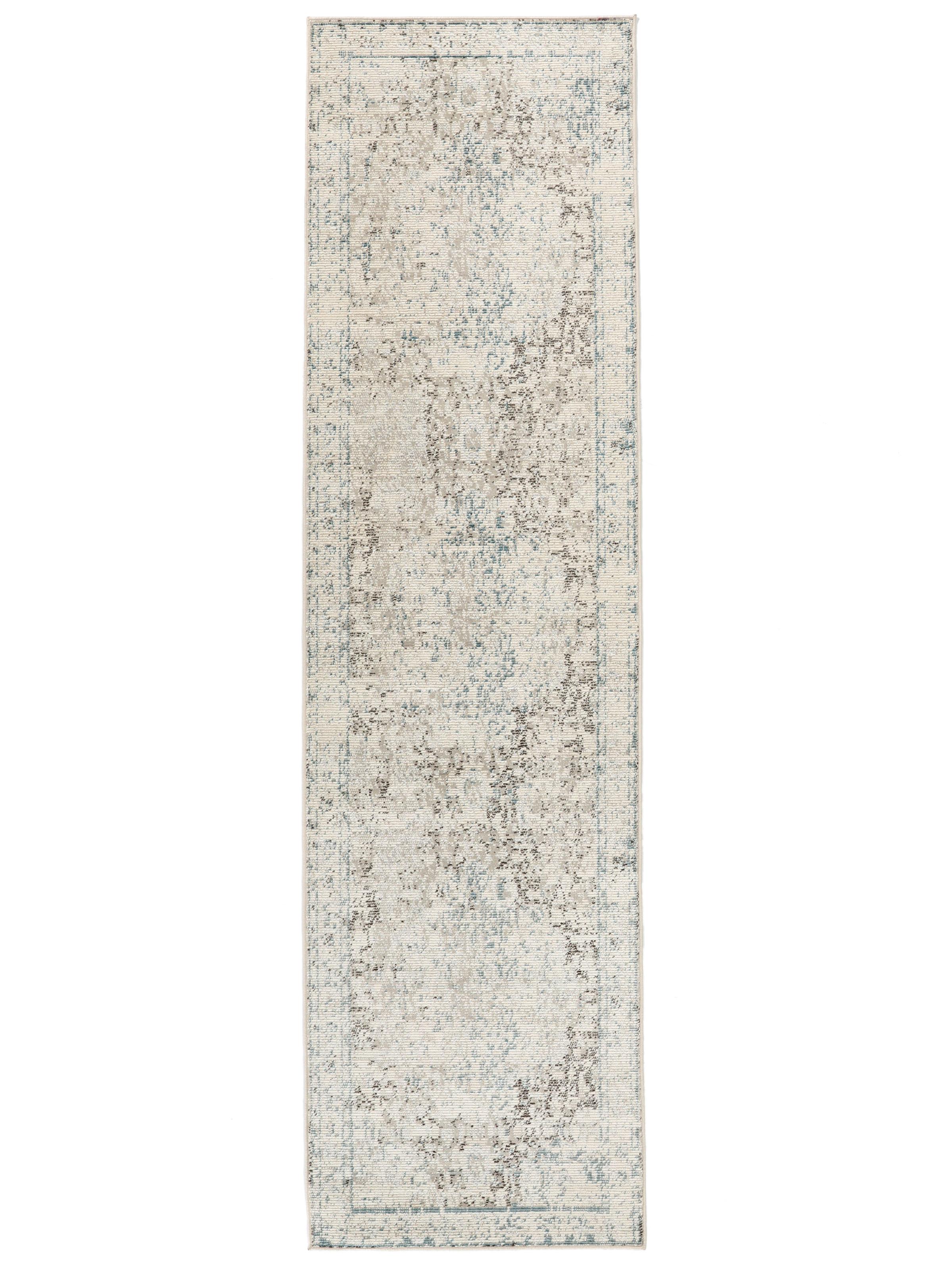 Rugvista essential - Nadia - Cream White / Greige, Runner 80 x 300 cm ...