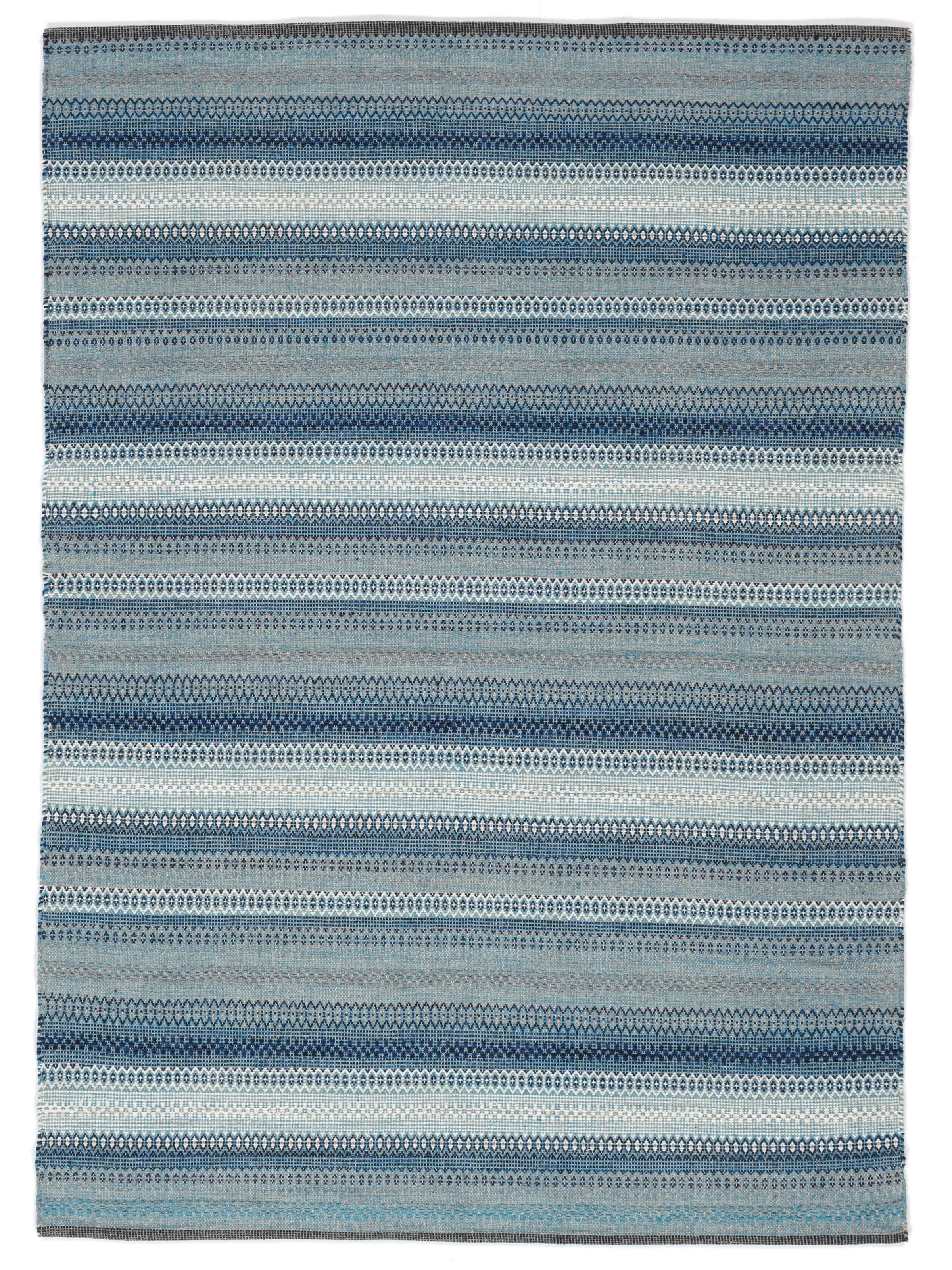 170cm Rug Rugvista core - Wilma - Blue 170 x 240 cm Cotton Rug - Rugvista