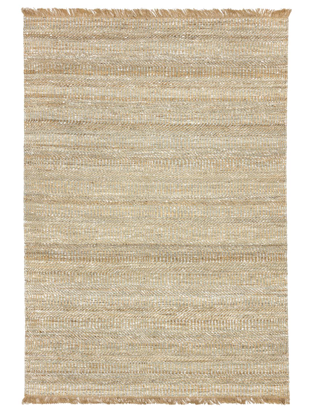 Tapis marron tissé à main avec texture naturelle