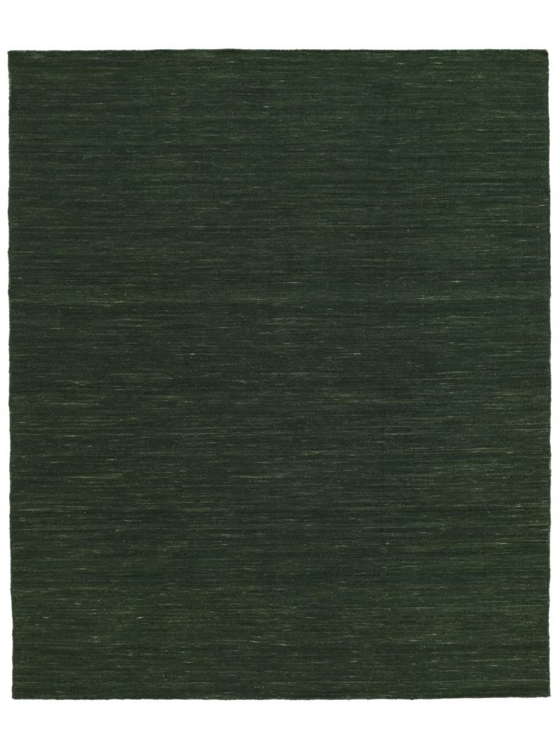 Handloom flat - Forest green