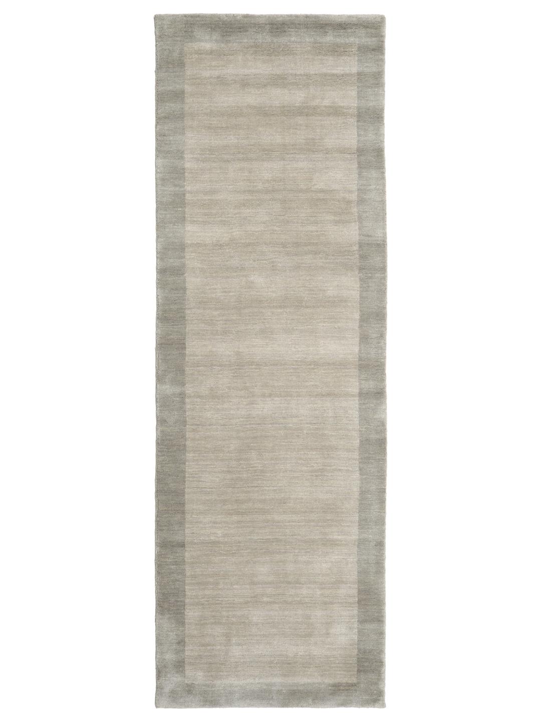 Rugvista premium - Handloom Frame - Greige, Runner 80 x 250 cm Wool Rug ...