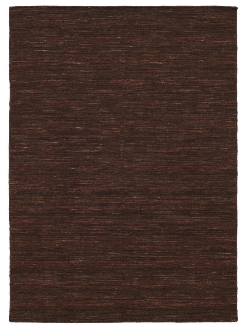 Handloom flat - Mørkebrun
