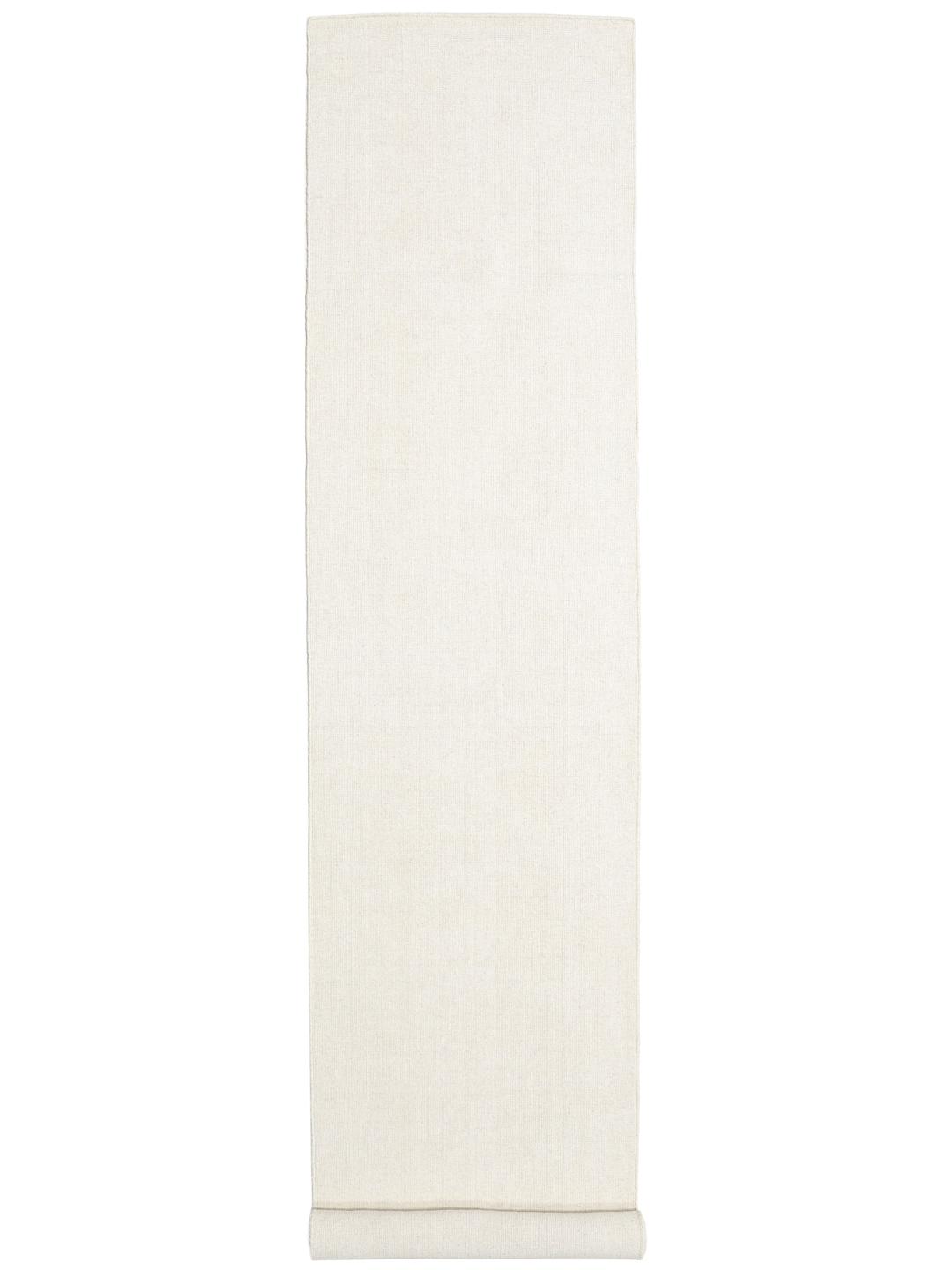 tapis chemin de table blanc