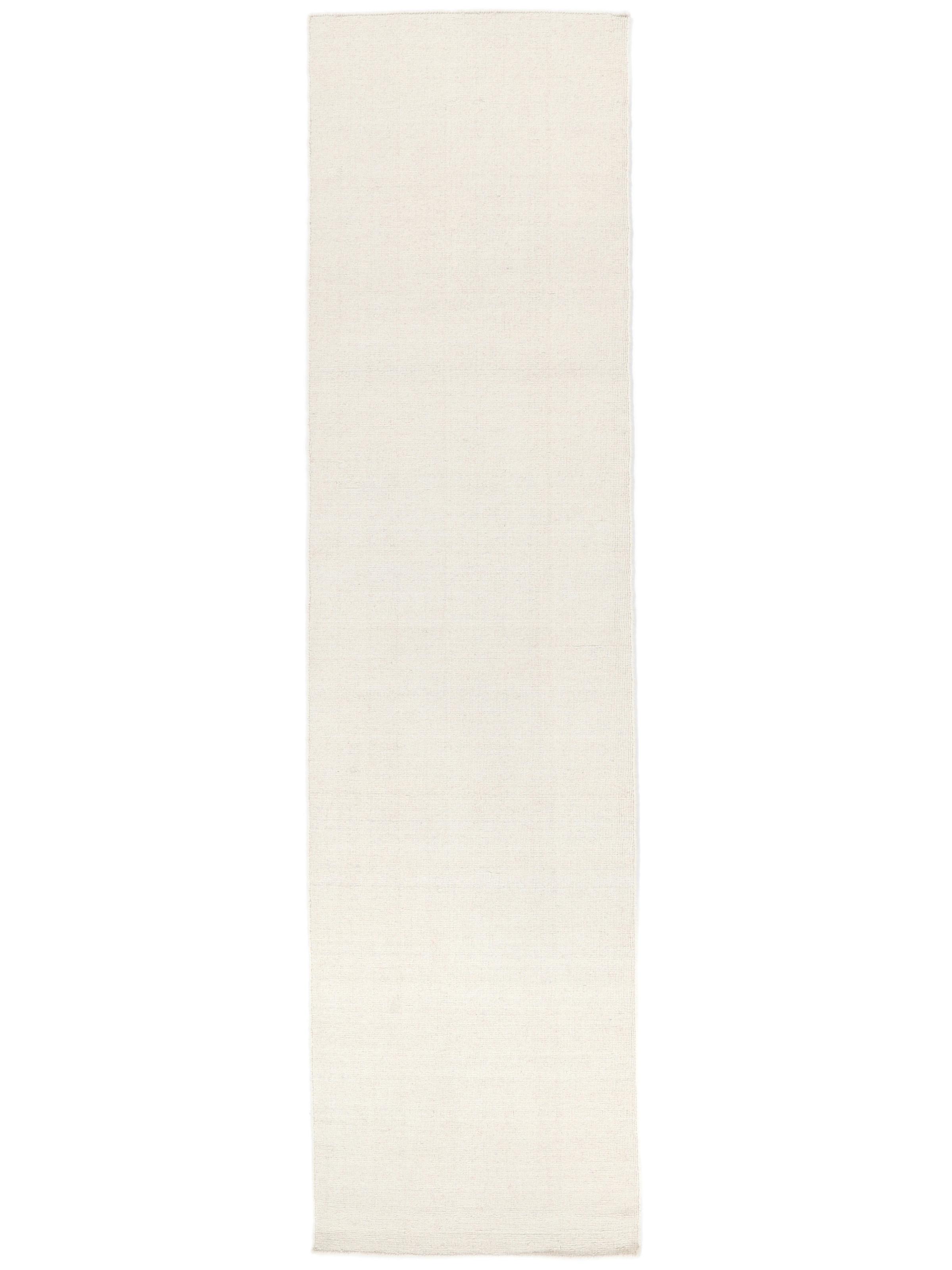 80 Diameter Rug Rugvista core - Handloom flat - Off White, Runner 80 x 300 cm Wool Rug ...