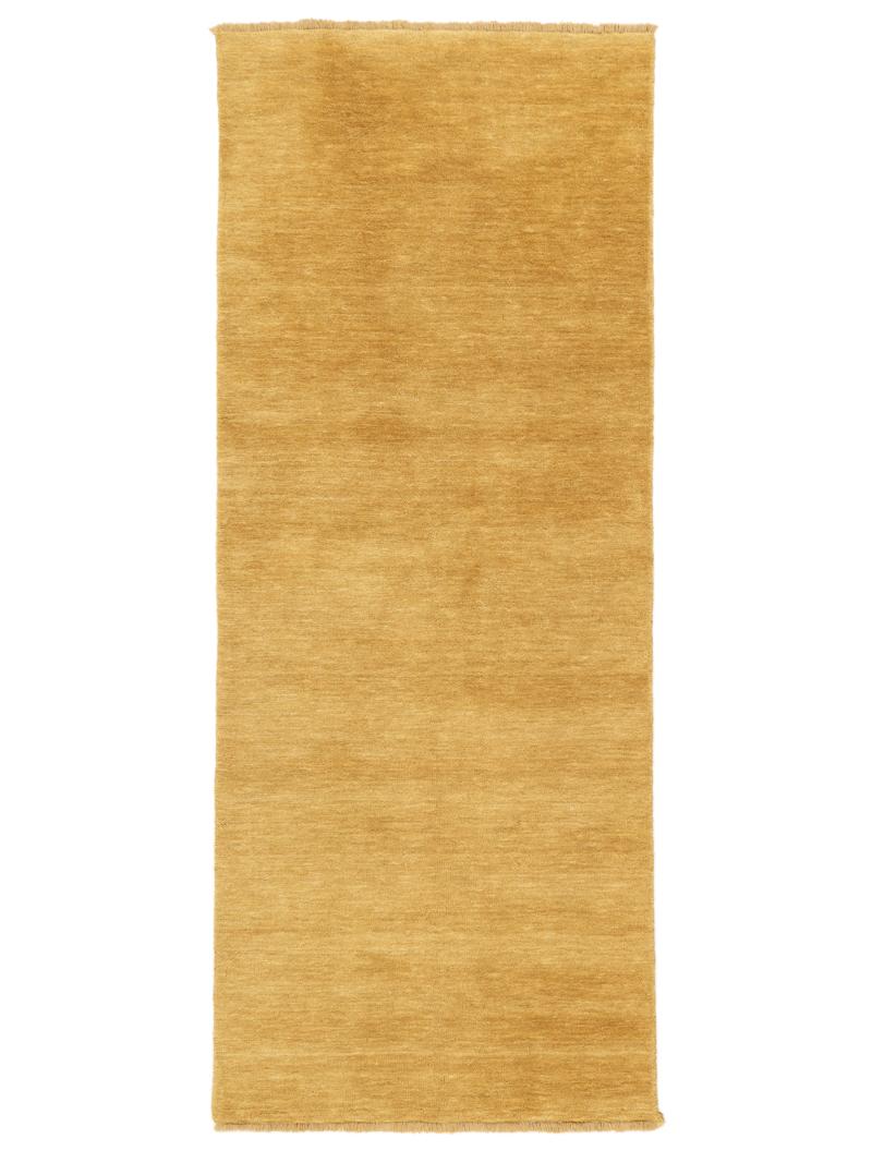Handloom fringes - Mosterd Geel
