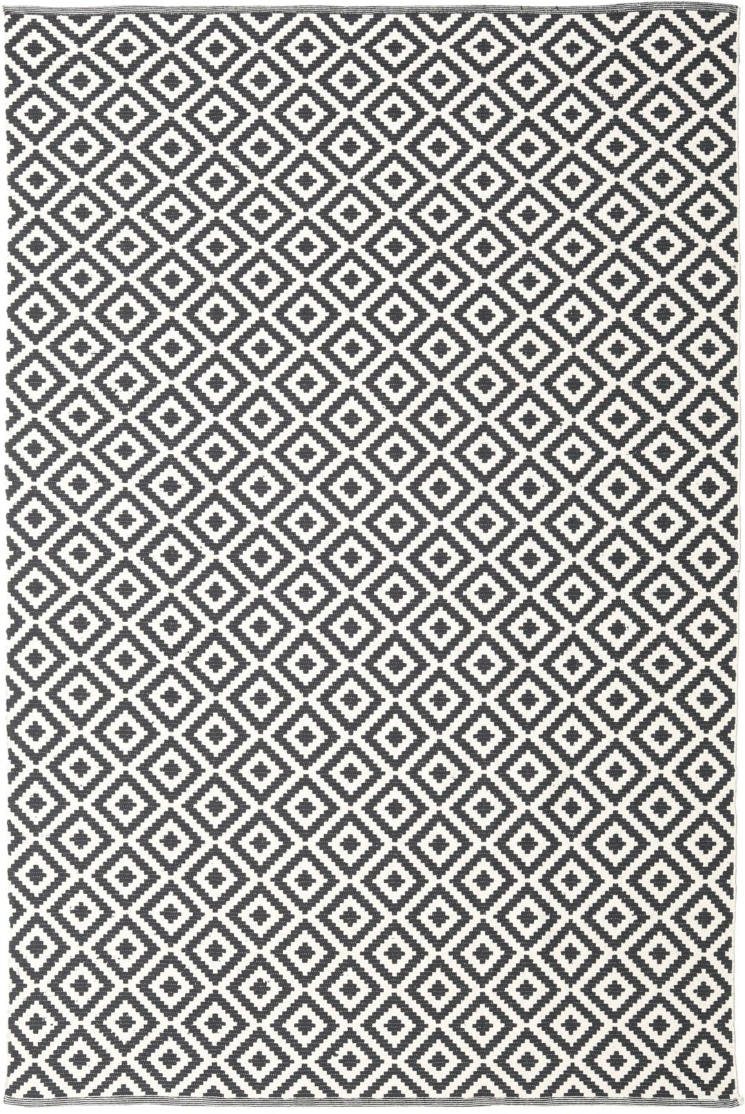 Torun Rug Rugvista core - Torun - Black / White 200 x 300 cm Cotton Rug - Rugvista