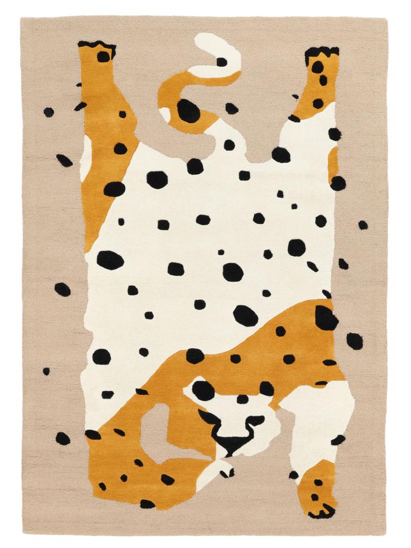 The Spotty Cat - Mauvepaars / Geel