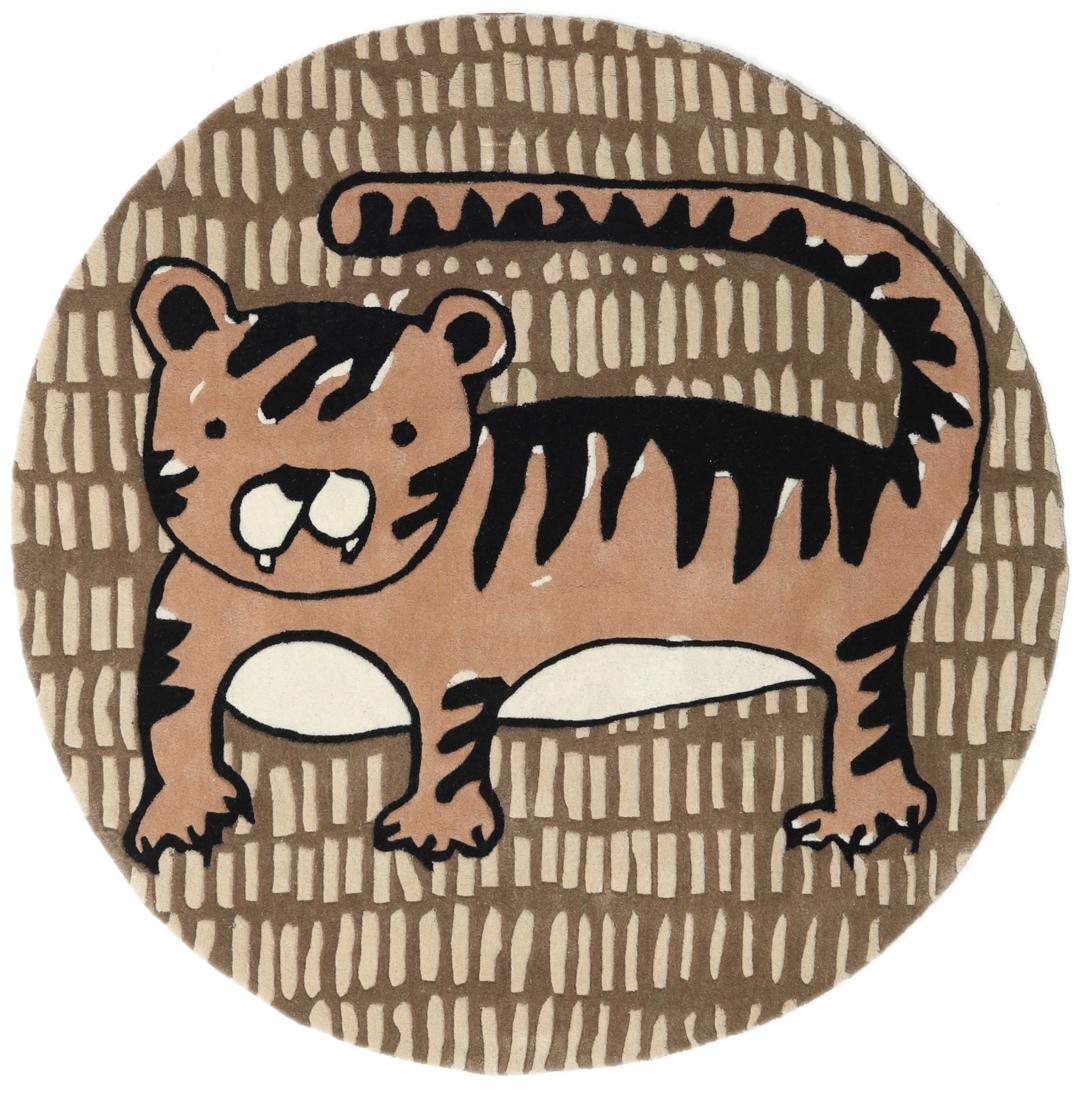 Cool Cat - Taupe brown / Beige - Ø 150 cm